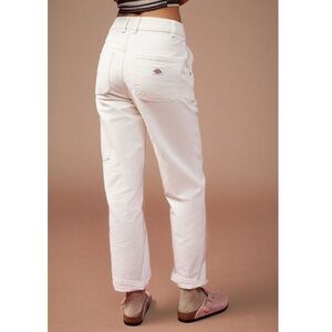 NWT Dickies Carpenter Pants in White